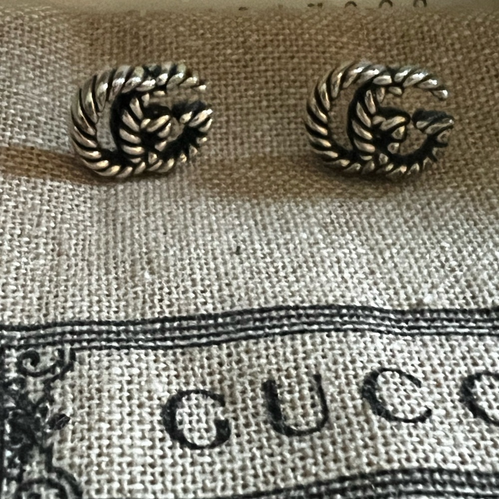 Double G Earrings Authentic Gucci Earrings (fair price)